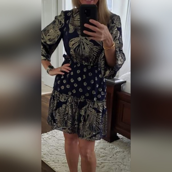 Lilly Pulitzer Joelle Silk Dress - Picture 2 of 3